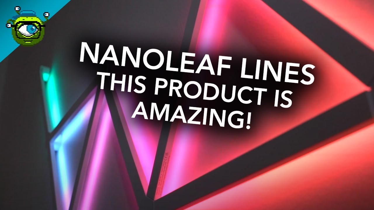 The new face of RGB is HERE! | Nanoleaf Lines Review - YouTube