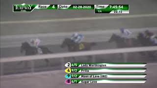 RACE 4 PROGRAM Feb 28th 2020