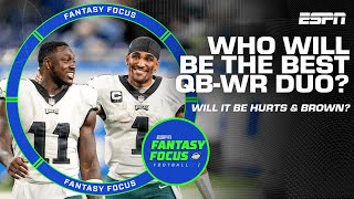 Will Jalen Hurts & AJ Brown be the best QB-WR duo this season? | Fantasy Focus
