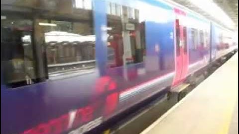 First Transpennine Express Class 185118 At Preston Rail Station Drive Off