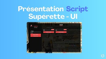 Présentation Script Supérette en UI - Fivem