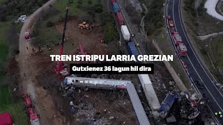 Tren istripu larria Grezian