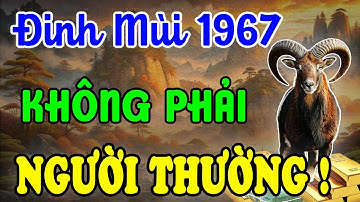 Cả Đời Khổ Vì Có Căn Trả Nghiệp - Đinh Mùi 1967 Hậu Vận Là Đại Phúc, Nếu Hiểu Được 7 Điều Này