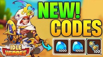 NEW IDLE HEROES CODES MARCH 2023 - IDLE HEROES REDEEM CODES 2023 - CODES IDLE HEROES