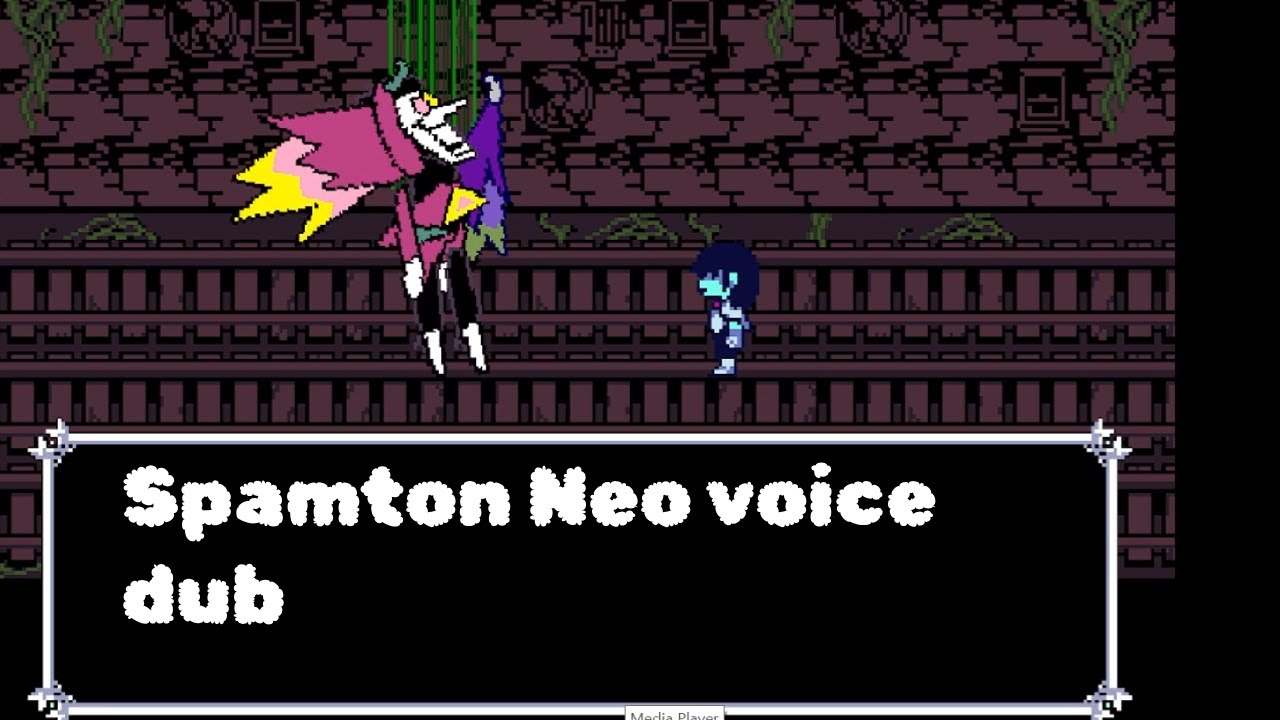 Spamton NEO voice dub (deltarune chapter 2) - YouTube