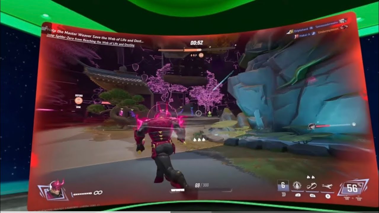 Meta Quest 3 VR | Xbox Lounge | Marvel Rivals Gameplay 4K@60FPS