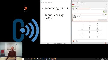 Bria Desktop How to Receive and Transfer a Call