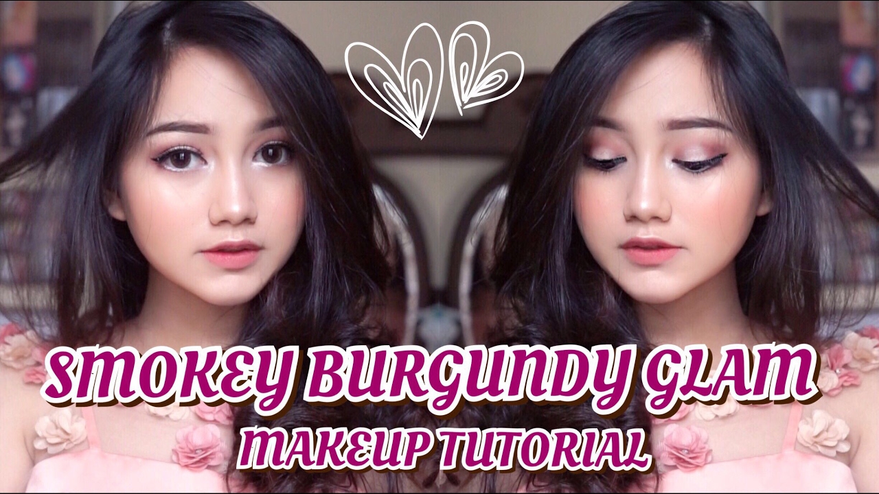 Smokey Burgundy Glam Makeup Tutorial ENG SUB Modern Renaissance