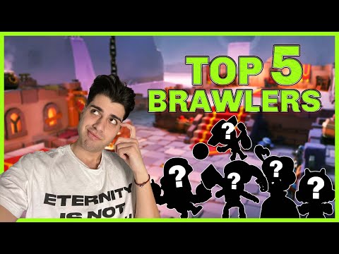 TOP 5 ΚΑΛΥΤΕΡΟΙ BRAWLERS ΣΤΟ BRAWL STARS