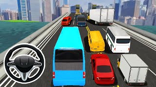 Bus Simulator 20 || Blue City Coach Bus Simulator-Bus Driving Game screenshot 5