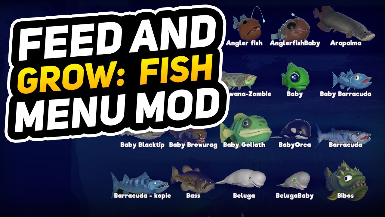 Download Fish Feed and Grow Mod Guide android on PC