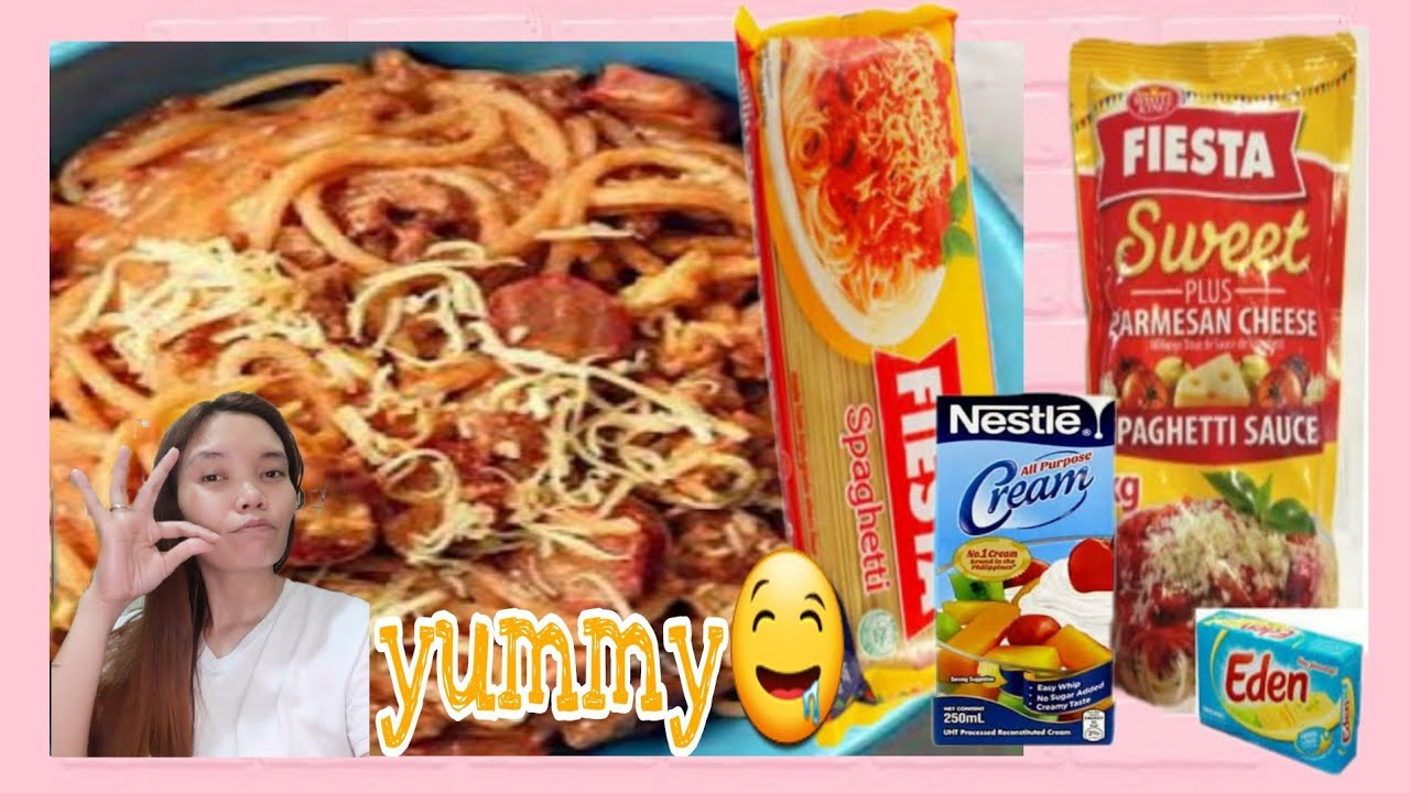 SPAGHETTI WITH NESTLE CREAM CREAMY SPAGHETTI beverly layug YouTube