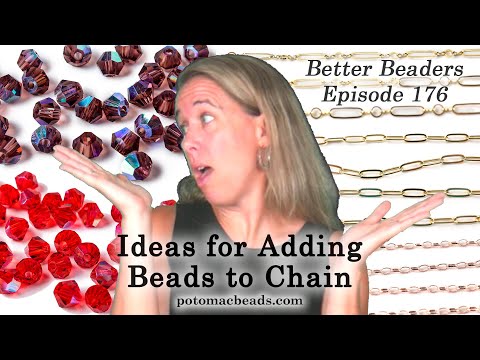 Creating a Wire Pinch Bail - Better Beaders Episode by PotomacBeads 