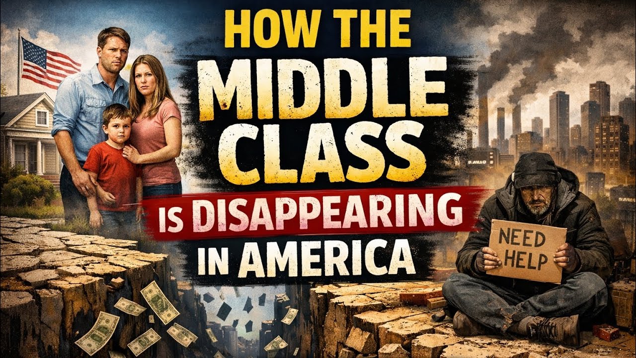 How the Middle Class Is Disappearing in America (Explained Simply)