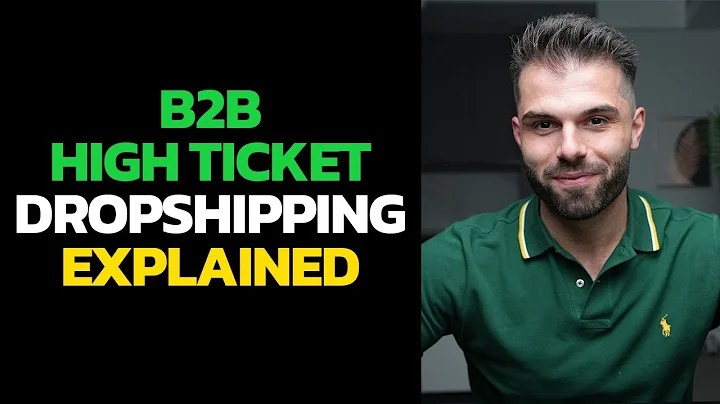 Unlock the Potential of B2B High Ticket Dropshipping