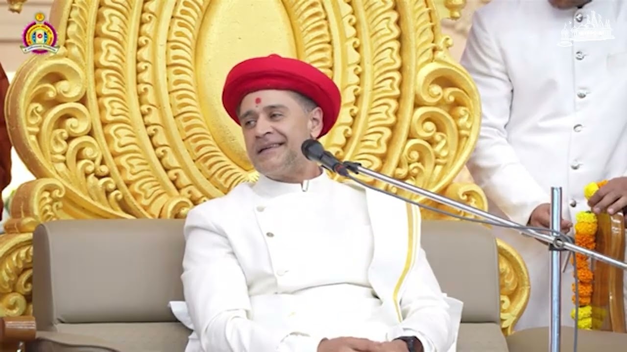 Bharapar Vadi Mandir I Acharya Maharajshree Koshalendraprasadji Ashirvachan I Murti Pranpratishta Ma