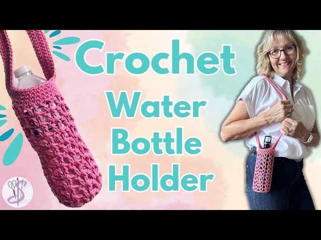 Easy Crochet Bottle Holder Pattern - CAAB Crochet