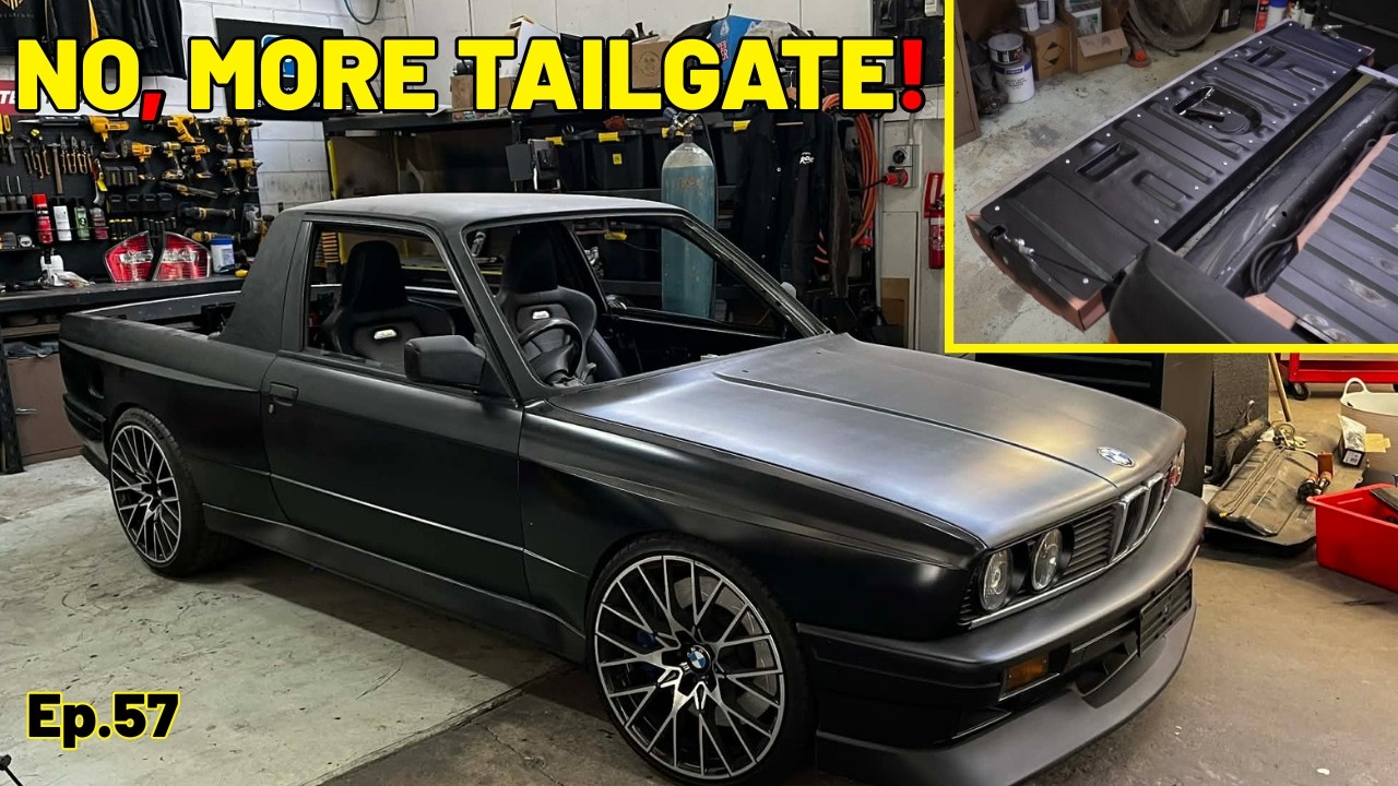 No more tailgate E30 M3 Truck Ep57