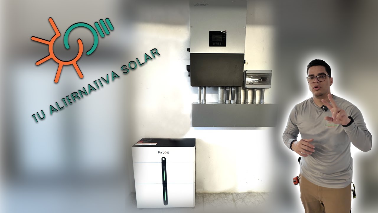 Instalacion de Luxpower LXP 10kw