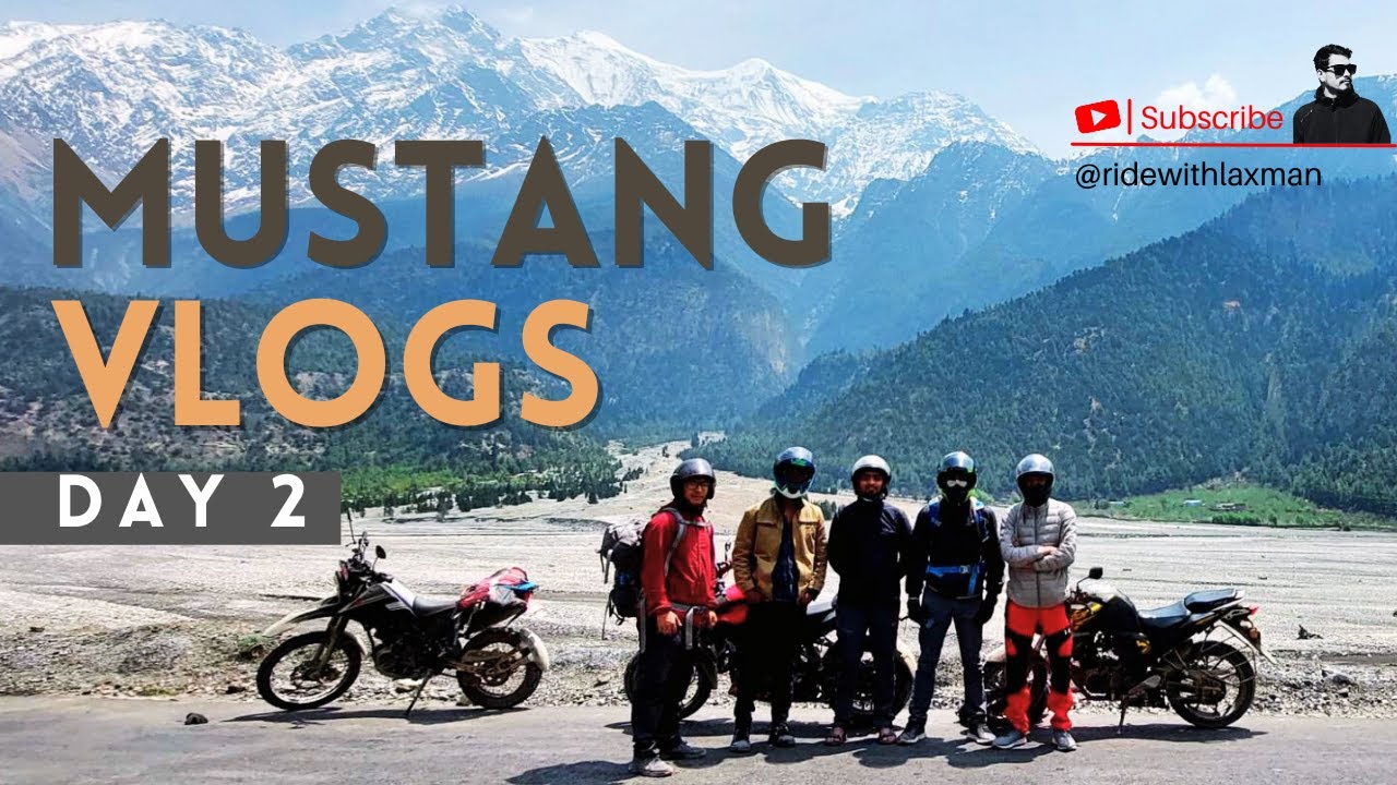 Mustang Vlogs | Pokhara to Marpha | Part 2 | Unveiling Nepal's Hidden Gems | Ride with Laxman |