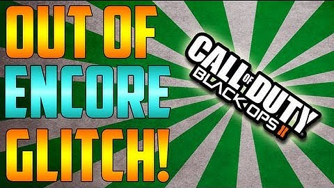 Black Ops 2 Glitches: *NEW* Fully Out Of Map Encore!