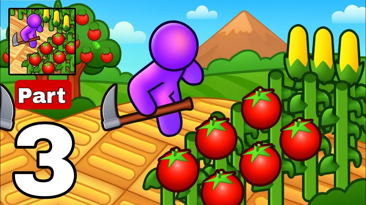 Farm Land: Gameplay walkthrough Part 3 - Relaxing farming adventure(Handcam gameplay)