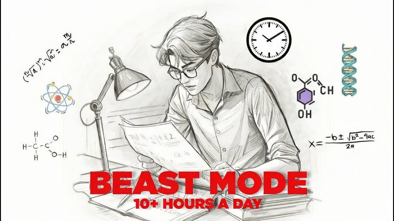 How to STUDY effectively for COMPETITIVE exams (10+ Hours a Day)