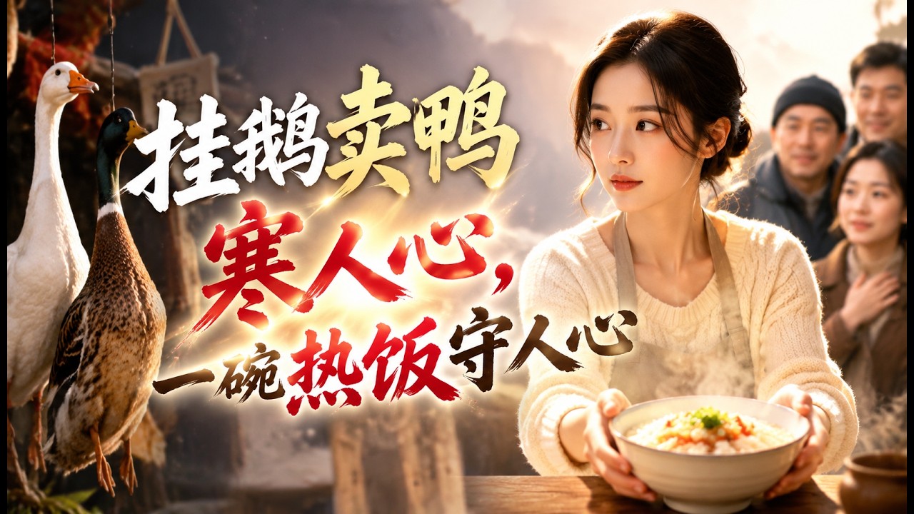 💥 【爆劇速推】《掛鵝賣鴨寒人心，一碗熱飯守人心》#漫劇 #真人劇 #短劇 #夜夜劇場 #末世 #熱門 #逆襲