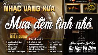 MƯA ĐÊM TÌNH NHỎ - Giọng Ca Bolero DIỄN QUÂN Mới Nhất 2026 ➤ LK Nhạc Vàng Xưa Chọn Lọc TOÀN BÀI HAY