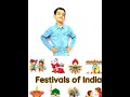 Festivals of India II Festival names II Diwali II Eid II Christmas I Holi II Major festival of India