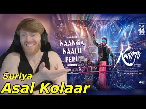 Naanga Naalu Peru Video | Karuppu | Suriya | @SaiAbhyankkar |STR|Asal Kolaar • Reaction By Foreigner