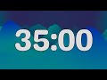 35 Minute Calming Timer with Relaxing Music for Classroom (Piano Alarm at End)