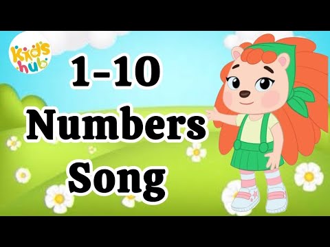 123 Number Counting Songs For Kindergarten Numbers Song Nursery Rhymes Learn To Count 1 10 Preschool 