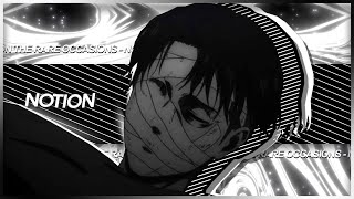 The Rare Occasions - Notion- Levi Edit