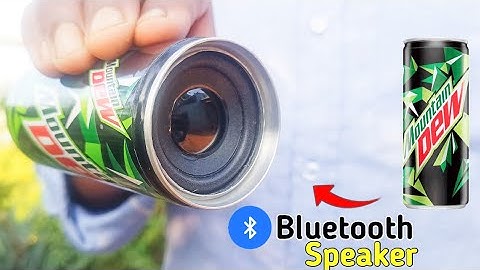 How To Make Bluetooth Speaker From Mountain Dew Can | Bluetooth Speaker कैसे बनाएं।।