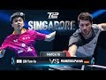 Lin Yun-Ju vs Patrick Franziska | T2 Diamond 2019 Singapore (QF)