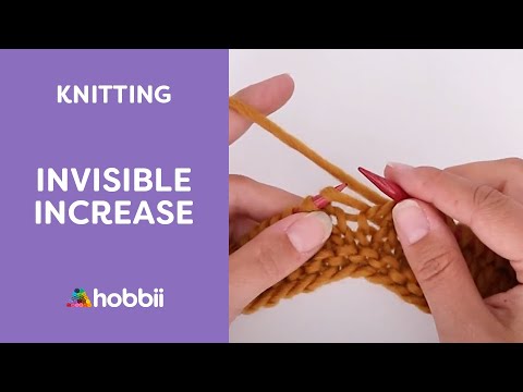 Knit - Invisible Increase