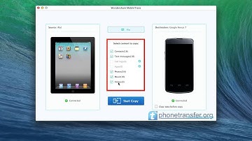 How to Sync iPad with Nexus 7 on Mac, Copy All Data from iPad to Google Nexus 7 on Mac?