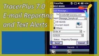 TracerPlus 7.0-E-mail Reporting and Text Alerts - Feature Focus