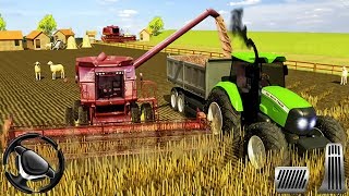 New Real Tractor Farming Life - Driving Combine Harvester | Android Gameplay screenshot 3
