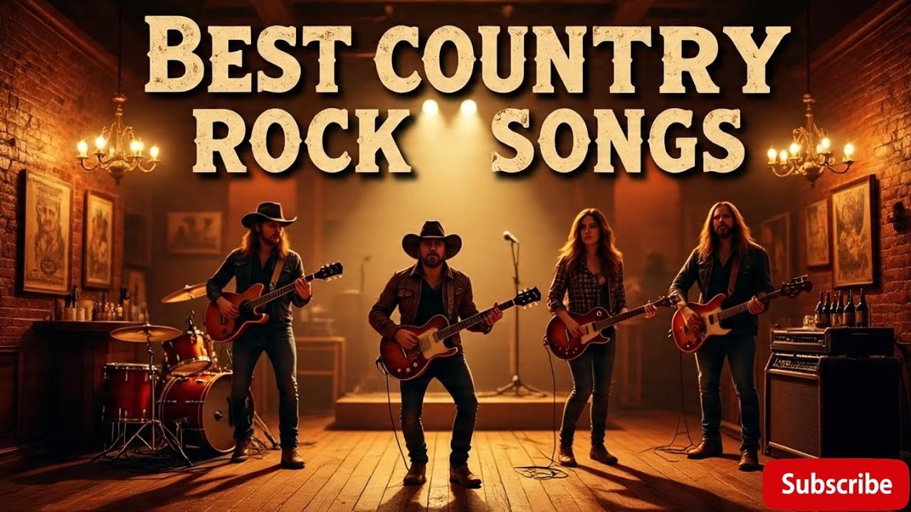 Top 100 Country Rock Legends || inspired by ZZ Top, Lynyrd Skynyrd, Alabama mix5