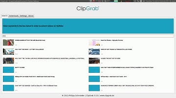 ClipGrab Tutorial 2:06