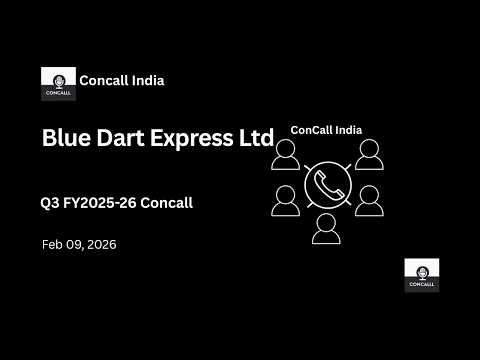 Blue Dart Express Ltd Q3 FY2025-26 Concall