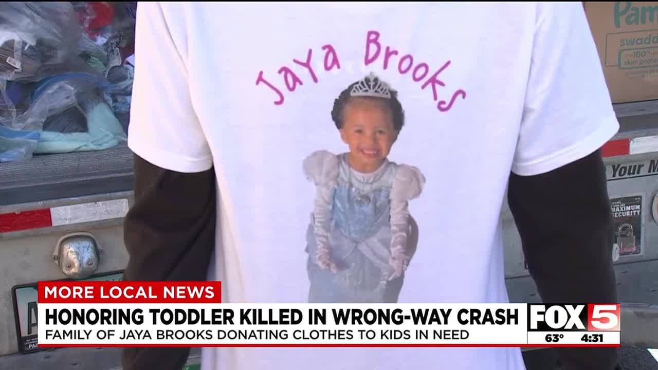 Family honors toddler killed in wrong-way valley crash - YouTube