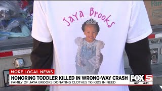 Family honors toddler killed in wrong-way valley crash