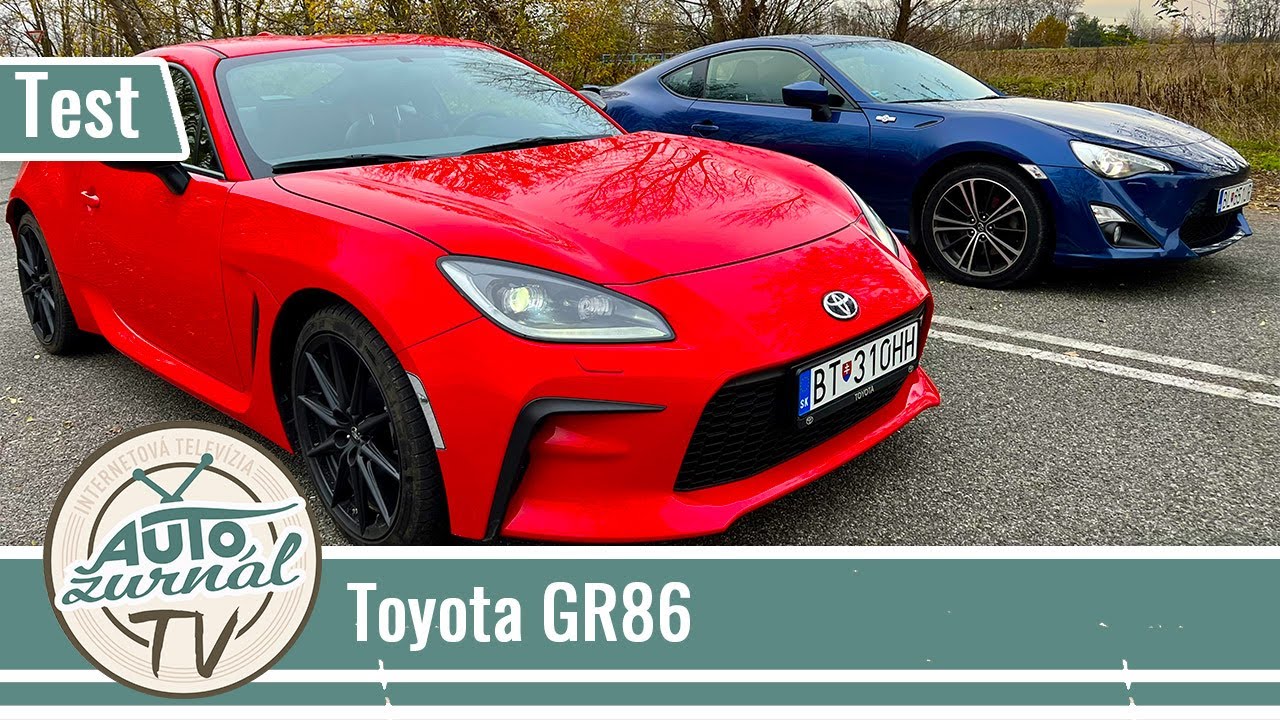 Toyota GR86 TEST 2022: Viac výkonu jej prospelo