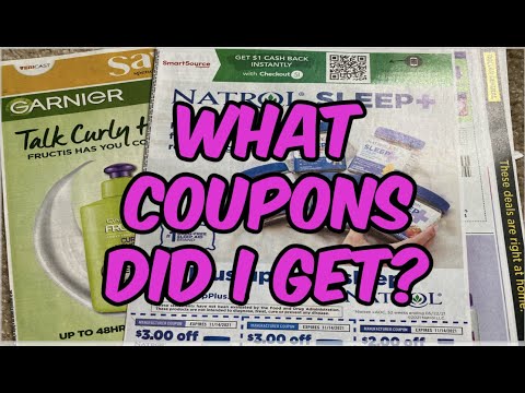 8/22/21 WHAT COUPONS DID I GET?