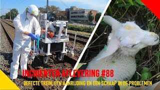 Defecte trein, aanrijding en een lammetje in de problemen- Incidentenbestrijders #88