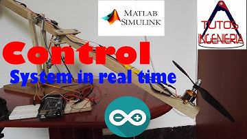🚁 Rotor system PI+D controler with Arduino and Simulink (matlab) #MATLABHW2k16