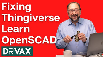 Thingiverse Broken use OpenSCAD 3d Modeling